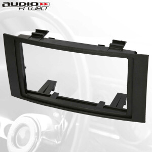 Audioproject A245 Radioblende 2 DIN für VW Volkswagen Touareg 7L 2003 - 2010 VW T5 Multivan Transporter 2003 - 2009 Autoradio