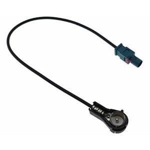 Audioproject A271 Radioblende Set 1 DIN für Ford KA II RU8 ab Bj. 2009 Autoradio Radioadapter 2 Antennenadapter schwarz