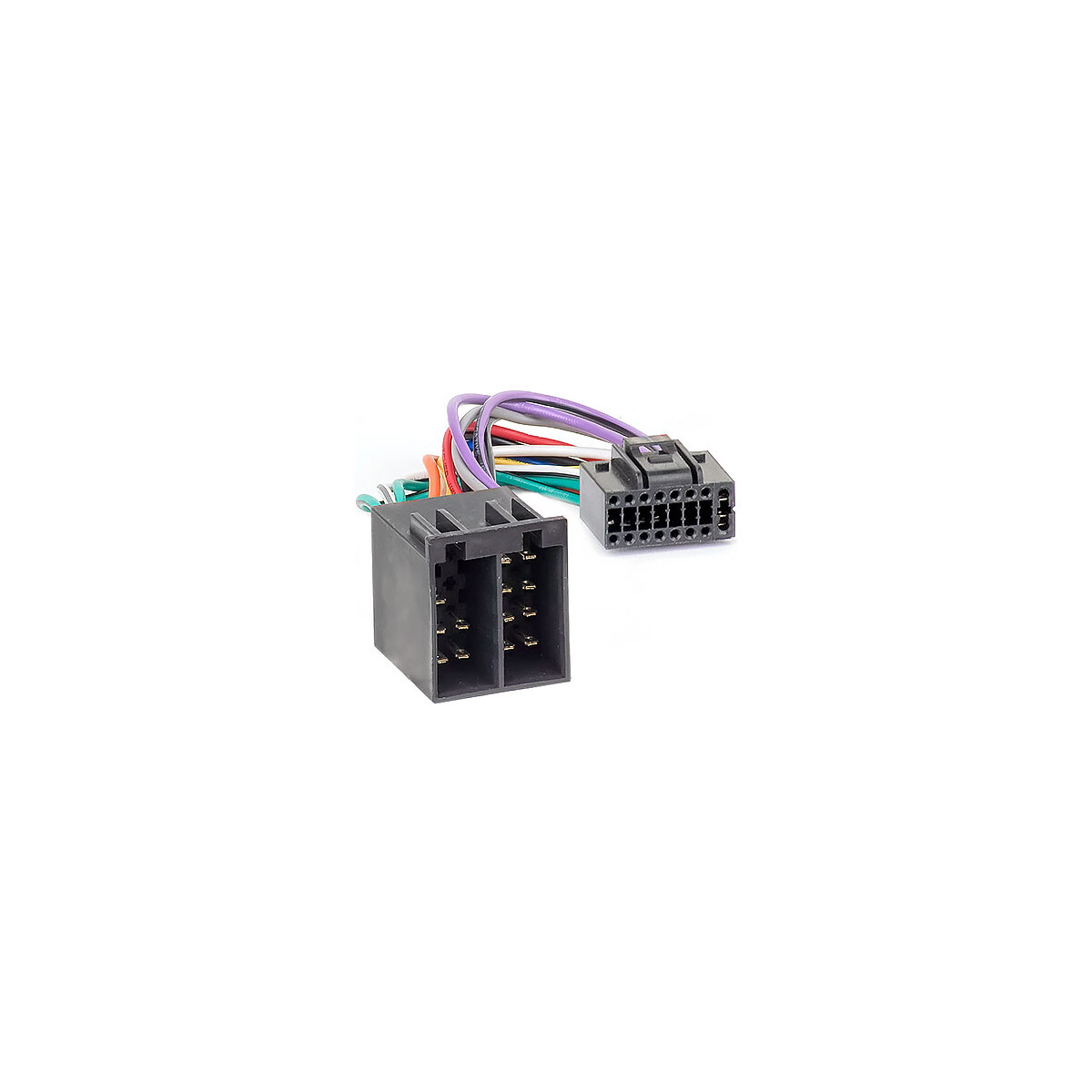 Cavo Adattatore Autoradio JVC 16 Pin A Presa ISO - Compatibile Con KD-FX, KD-G, KD-S, KD-MD, KD-LH E Altri Modelli