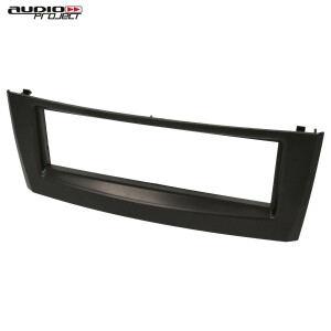 Audioproject A375-10 Radioblende 1 DIN für FIAT Grande Punto Typ 199 Bj. 2005 2009 Linea 2007 2012 Autoradio Einbaurahmen Blende schwarz