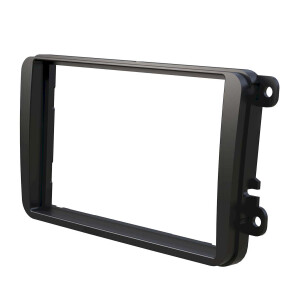 Audioproject A110 Radioblende CanBus Set Doppel DIN ISO für VW Golf Skoda Seat Radioadapter Antennenadapter Entriegelung Autoradio Einbaurahmen