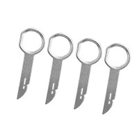 Audioproject A110 Radioblende CanBus Set Doppel DIN ISO für VW Golf Skoda Seat Radioadapter Antennenadapter Entriegelung Autoradio Einbaurahmen