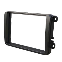 Audioproject A110 Radioblende CanBus Set Doppel DIN ISO für VW Golf Skoda Seat Radioadapter Antennenadapter Entriegelung Autoradio Einbaurahmen