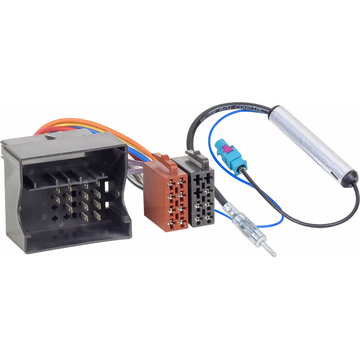Audioproject A124 Radioadapter Set Quadlock / ISO + Antennenadapter F,  13,98 €