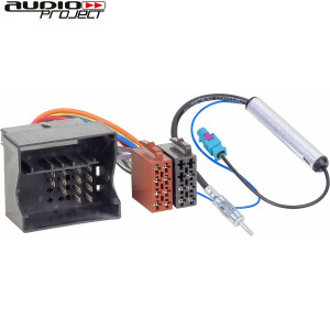 Audioproject A124 Radioadapter Set Quadlock / ISO +...