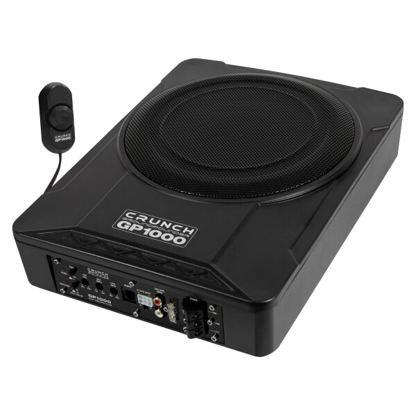 Crunch GP1000 - 200 Watt Aktiv-Subwoofer 25 cm