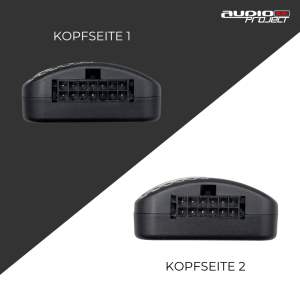Audioproject A400.3-35 - CAN BUS Adapter incl. Lenkradfernbedienung für Ford Fiesta Transit Custom Ecosport ab 2017 - 2024 für Autoradio Pioneer Kenwood JVC Alpine u.a.