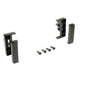 Audioproject A129 Radioblende Set für AUDI A2 8Z - A3 8L - A4 B5 - A6 C5 - Aktiv-Adapter 2x Antennenadapter DIN ISO Entriegelungsbügel Autoradio